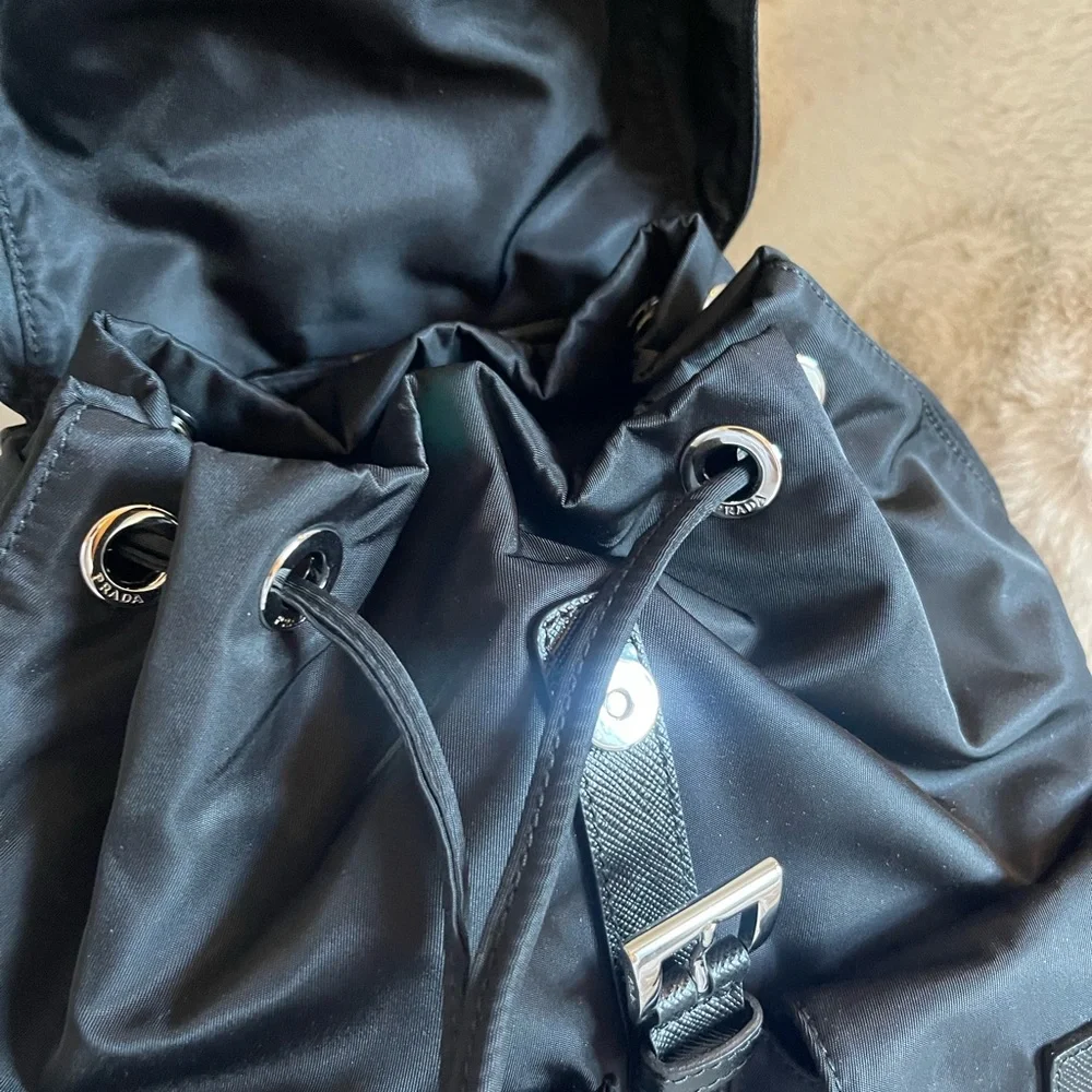 Prada Black small Nylon Backpack - Picture 11 of 15